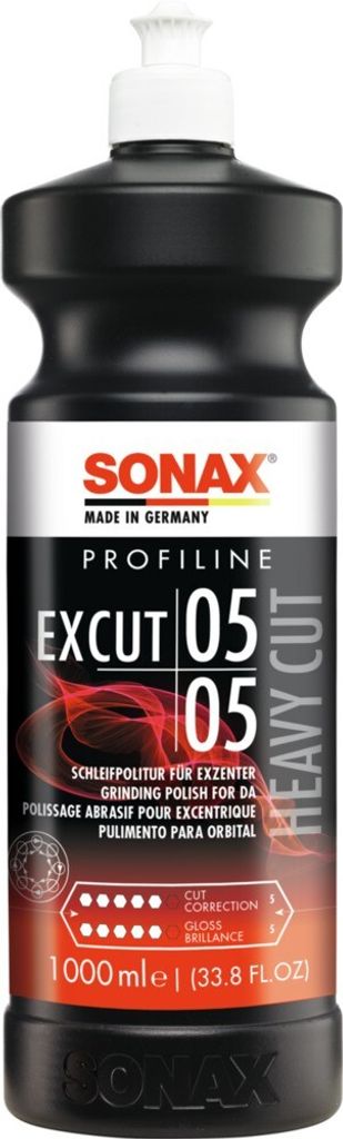 Sonax PROFILINE ExCut 05-05, Schleifpaste, Schwarz, 1 Produktbild 