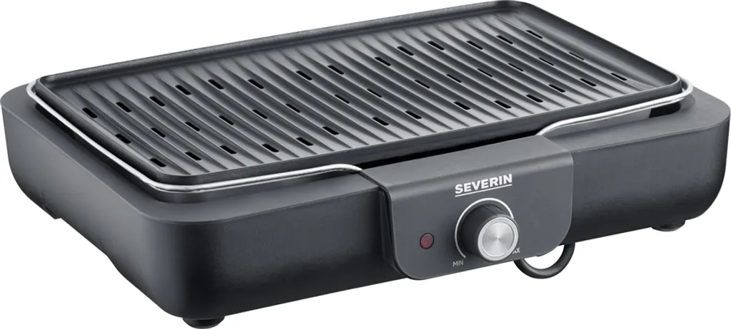 Barbecue Severin 8556 Compact en Inox et Aluminium Haute Résistance 37cm