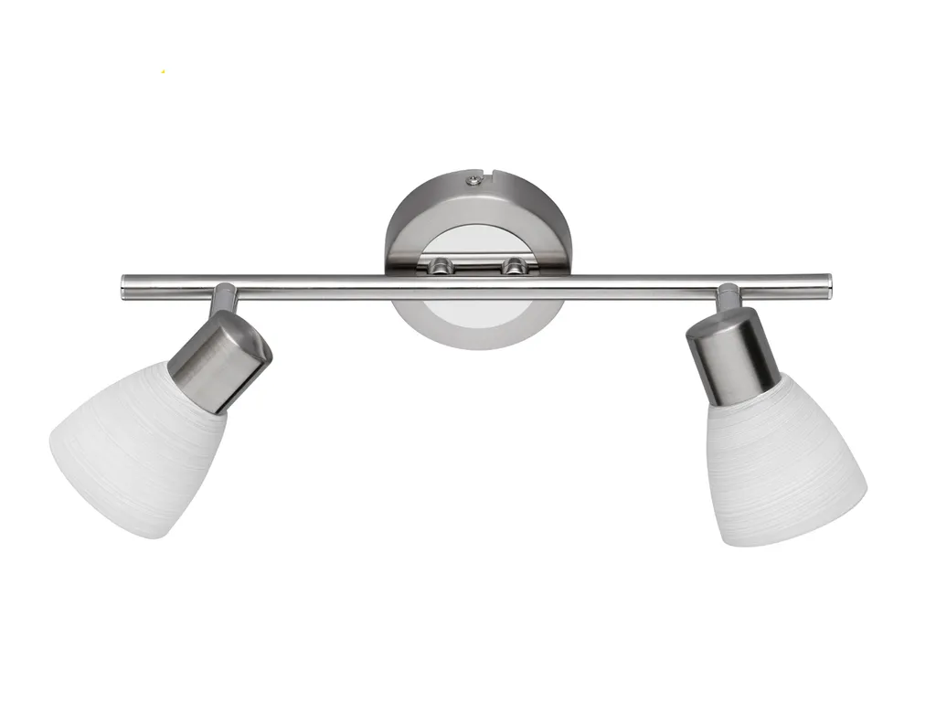 Luminaire spot LED encastrable 8 watts nickel mat pour plafond chic