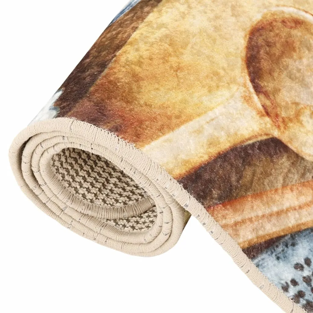 Grand tapis de passage pour cuisine multicolore 60x180 cm antidérapant - 5