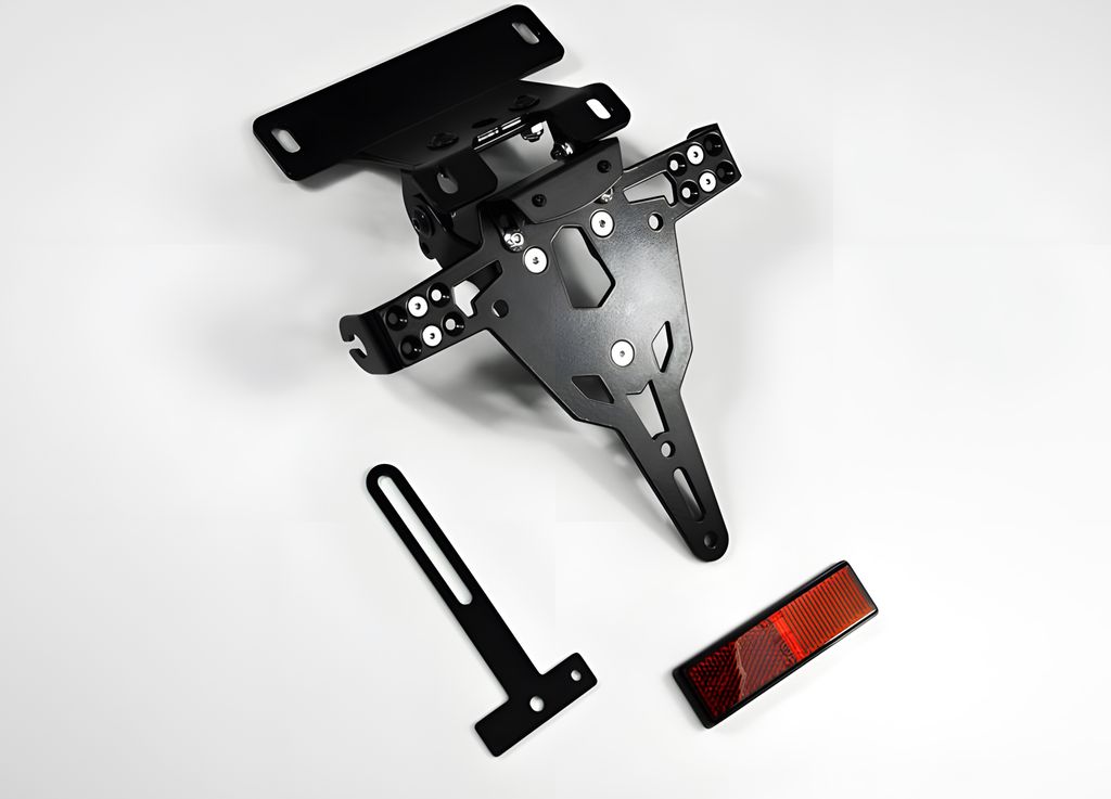 ZIEGER Pro Kennzeichenhalter kompatibel mit Suzuki GSF 650 Bandit / S BJ 2009-16 / GSF 1250 Bandit / S BJ 2010-16
