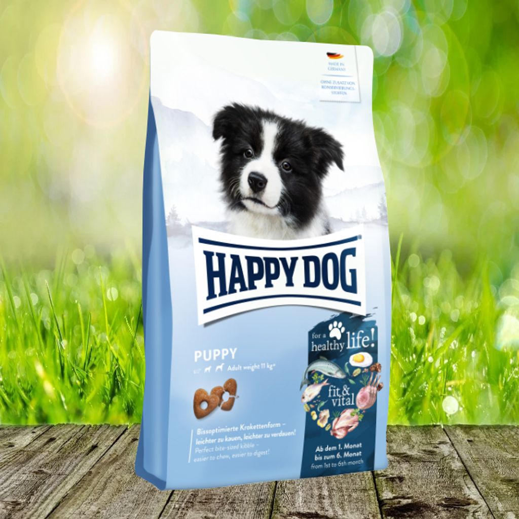 Happy Dog fit & vital Puppy 10 kg - Perfektes Hundefutter für deinen Welpen
