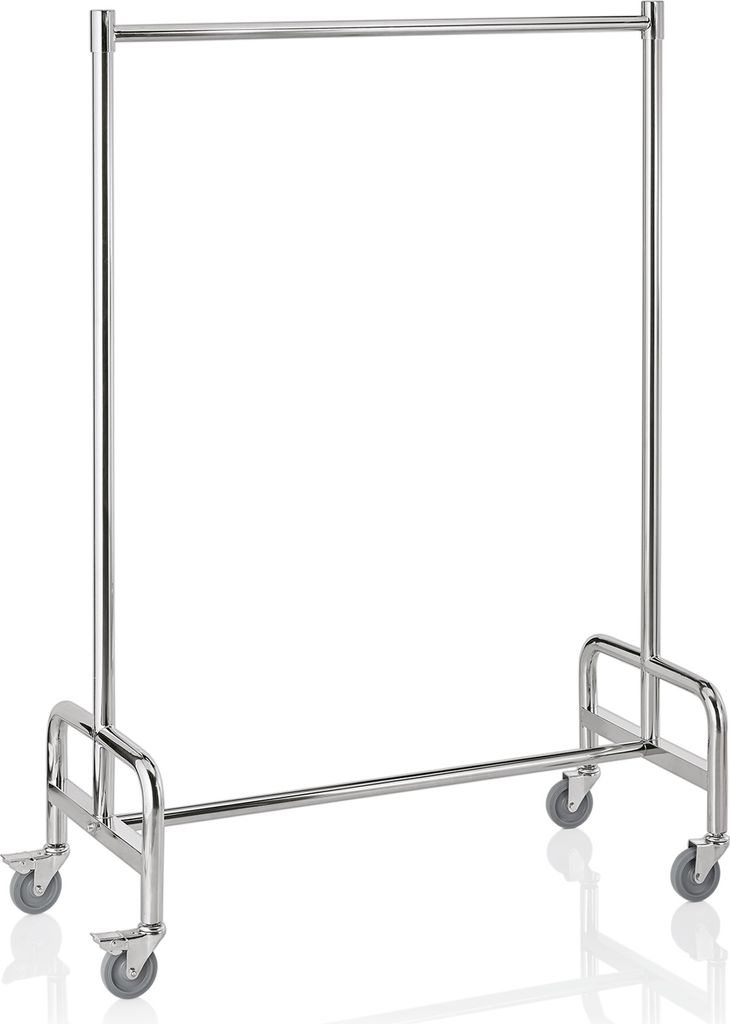 Garderobenwagen Chromnickelstahl 8 kg Produktbild 