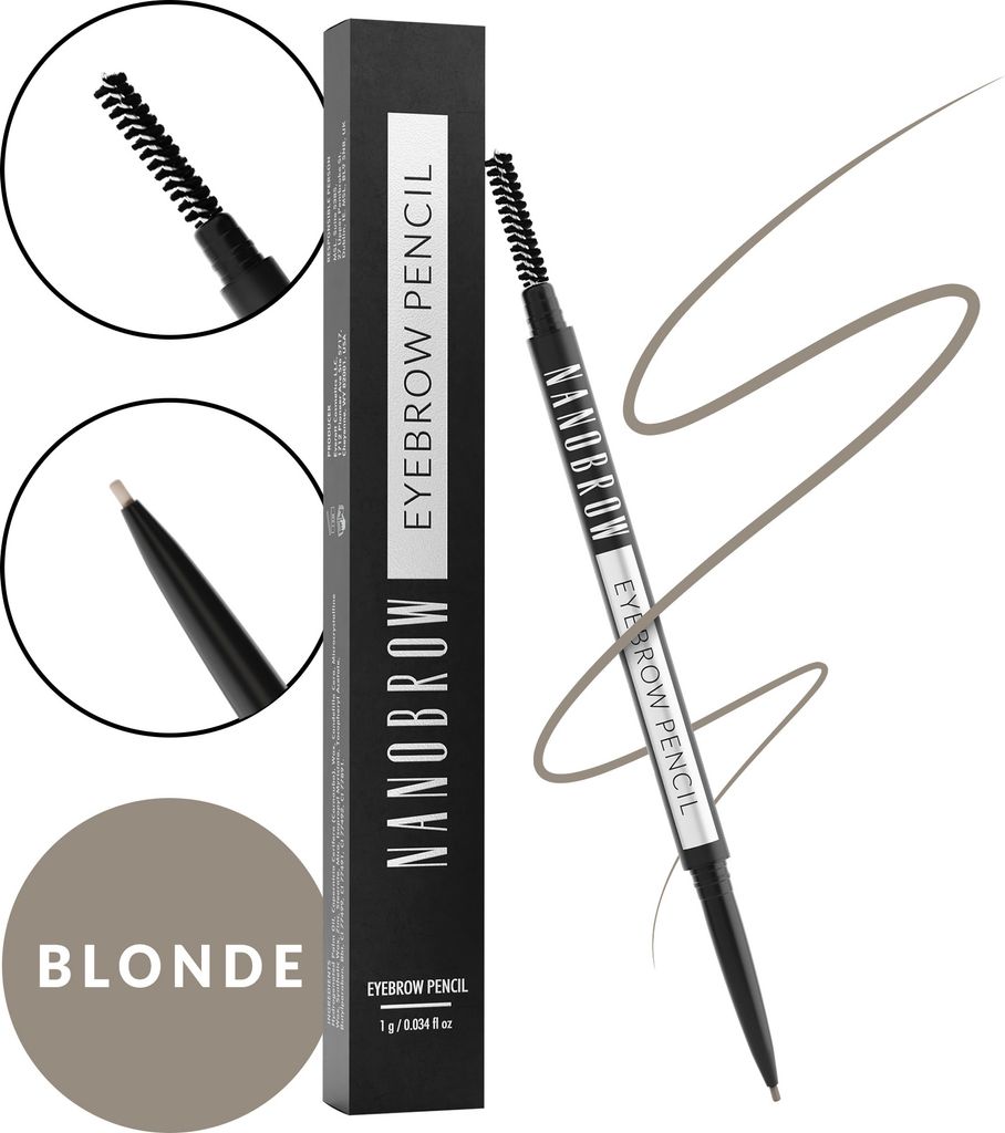 Augenbrauenstift Blond Nanobrow Eyebrow Pencil Blonde - Stift zum präzisen