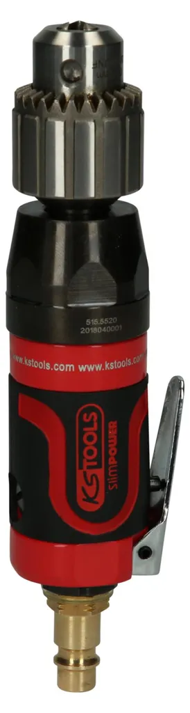 Perceuse pneumatique droite compacte 3/8 pouce pour accès difficiles