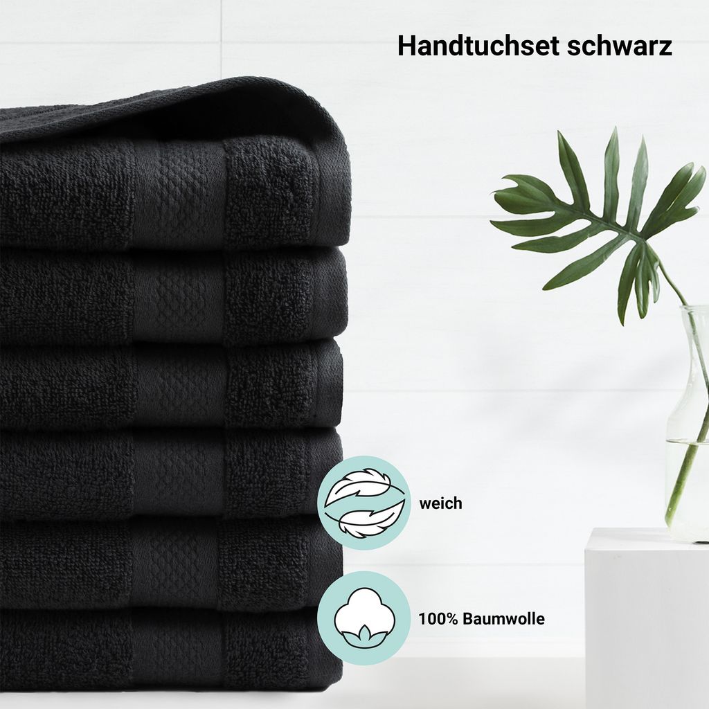 DoubleDry Hotel Kollektion Handtücher Set - 12 Teilig - Produktbild 3