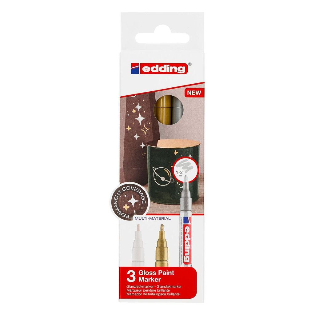 Edding 780 lakmarker goud (0,8 mm rond Edding 780 lakmarker goud (0,8 mm rond