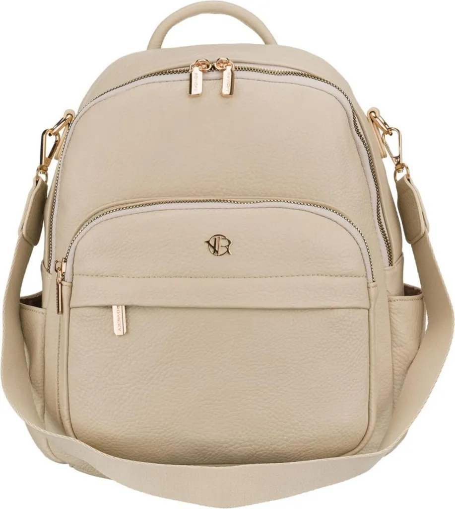 Sac à dos ville polyvalent et résistant, modèle Rovicky306330 noir chic