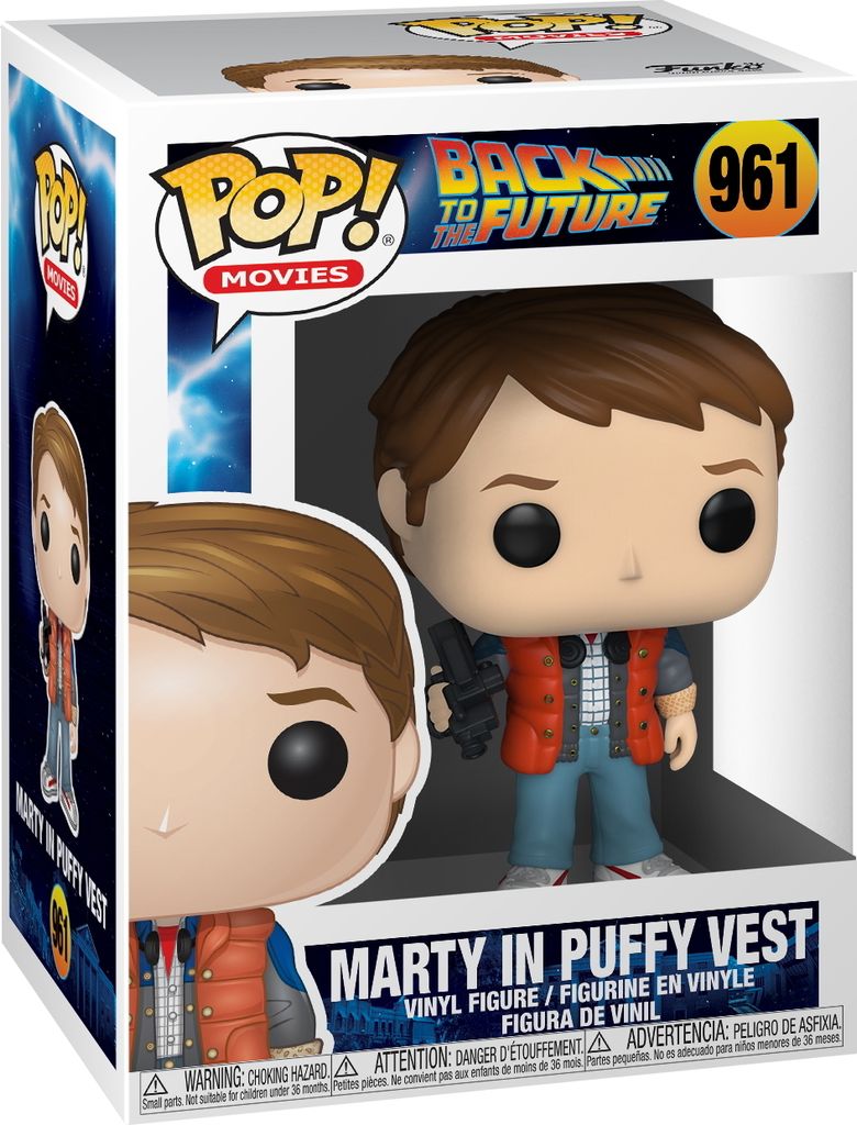 Zurück in die Zukunft - Marty in Puffy Vest 961 - Funko Produktbild 