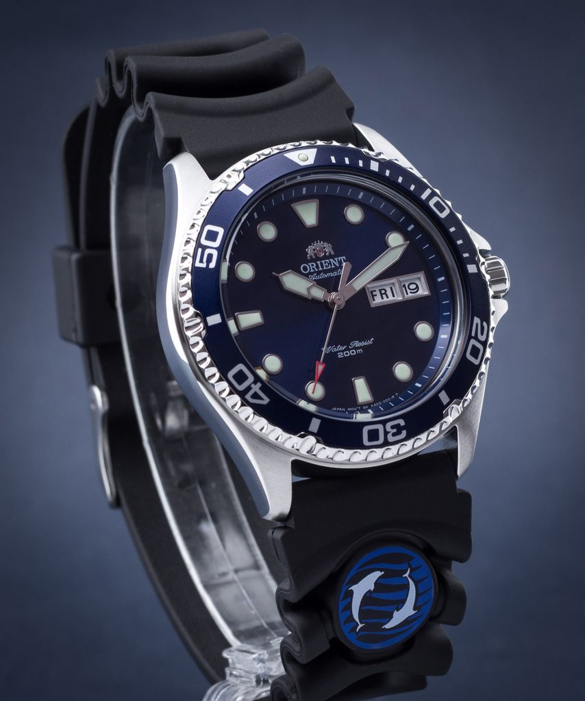 Orient Ray II Rubber Automatic Herrenuhr Produktbild 