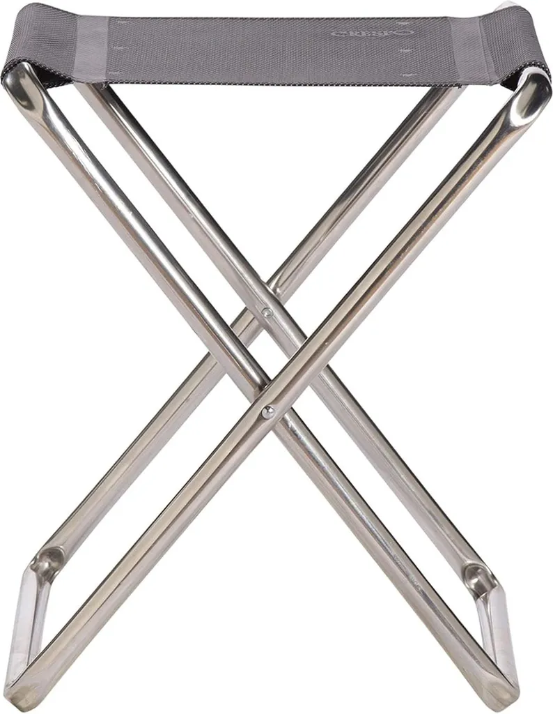 Tabouret pliant anthracite ultra robuste et résistant aux intempéries - 3