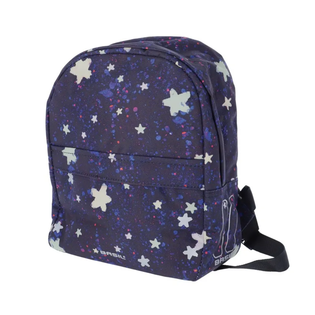 Sac à dos enfant confortable et visible Basil Stardust 8L Nightshade
