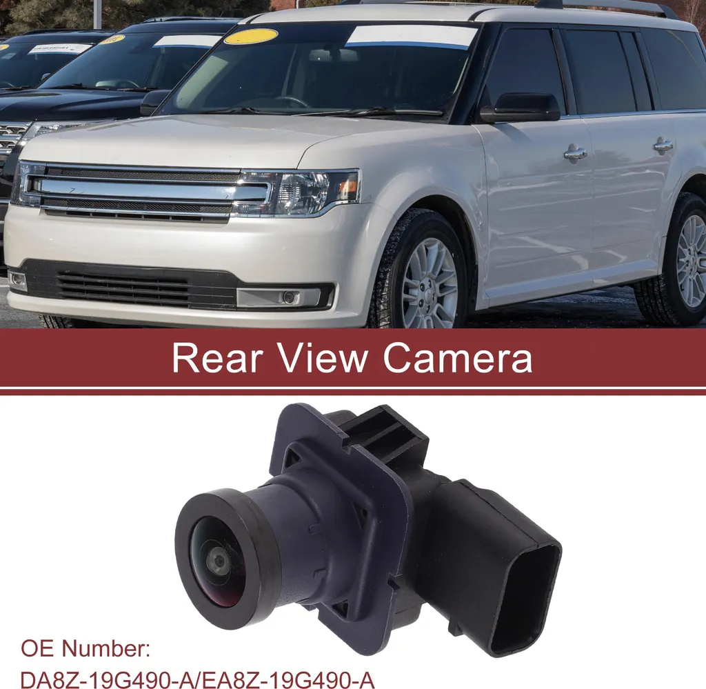 Aide au Stationnement Ford Flex : Caméra de Recul pour Plaque d'Immatriculation