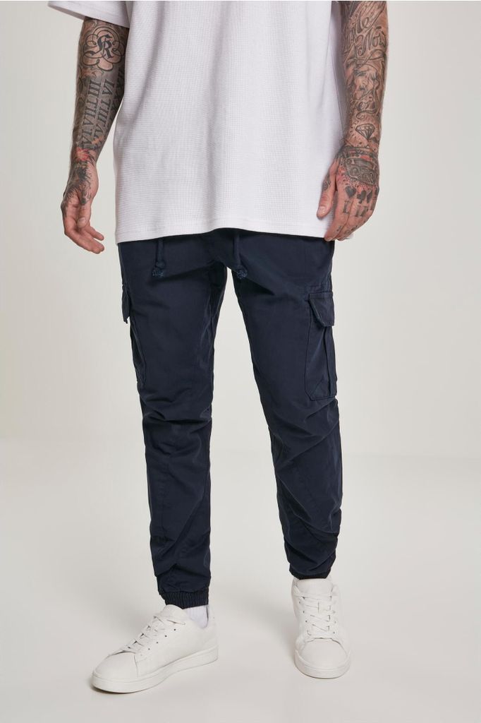 Urban Classics TB1268 | Herren Cargo Jogging Pants - Farbe: Navy - Größe: L