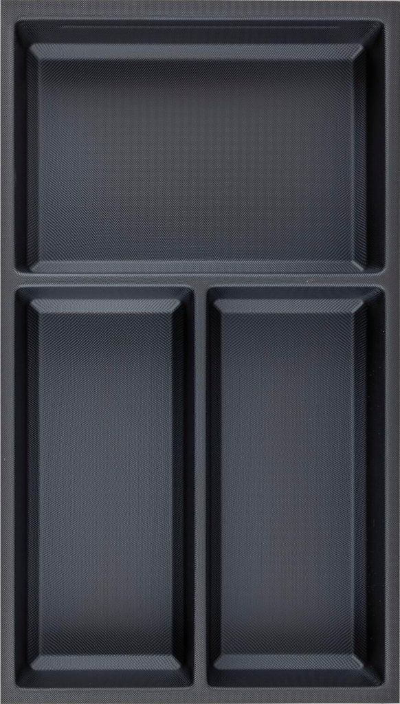 Agoform Besteck Organizer Sky Besteckeinsatz 270x53x473 Kunststoff schwarz