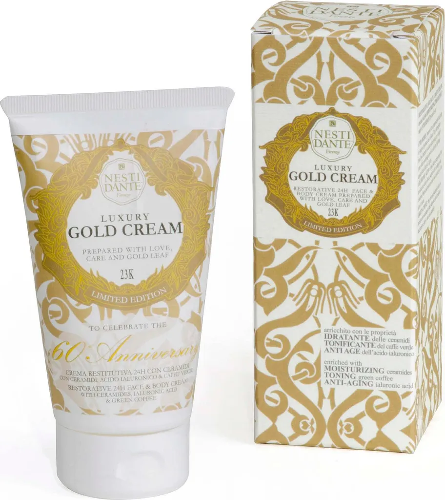 Nesti Dante 24h Crema viso e corpo Luxury Gold (Bodylotion) 661301