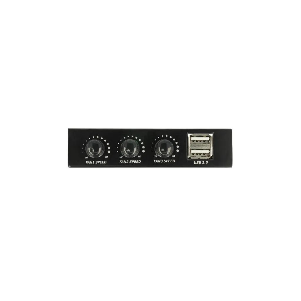 Baie de Brassage Frontale 3.5 Pouces avec Hub USB et Variateur de Vitesse