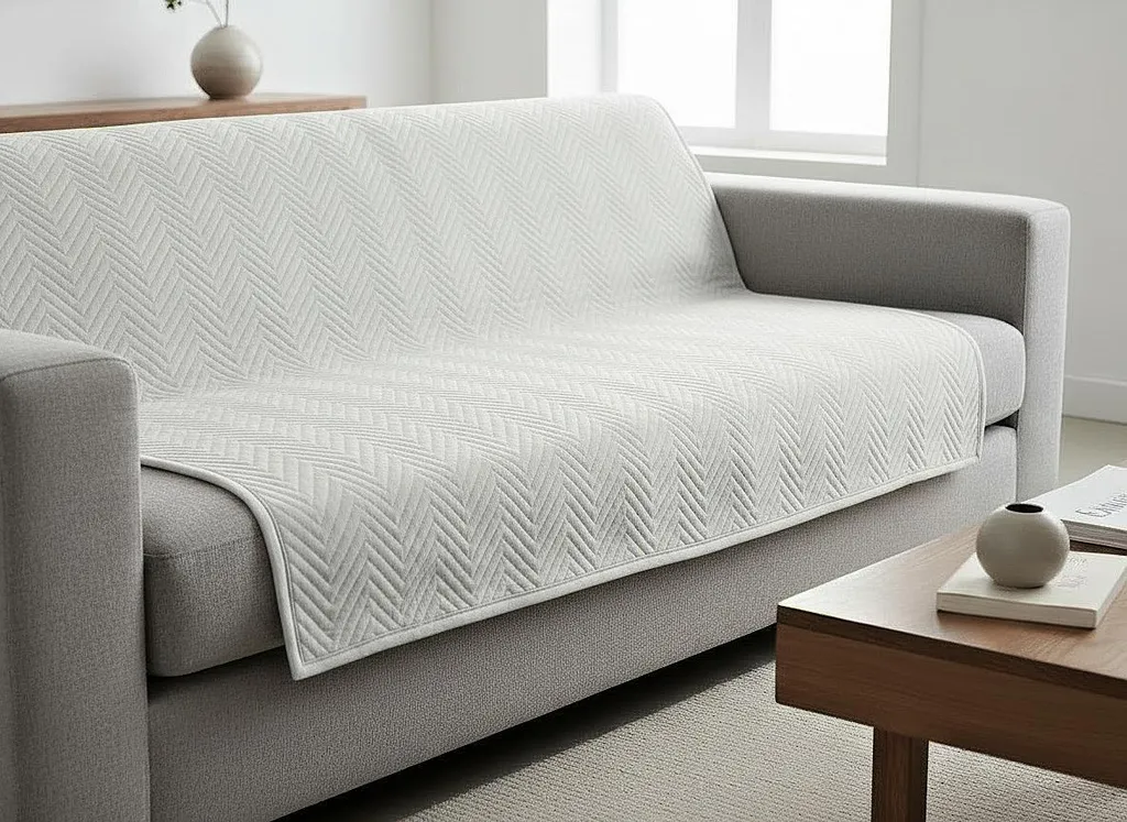 Copriletto Bianco 170x210 Eurofirany Decorativo | Biancheria di Lusso