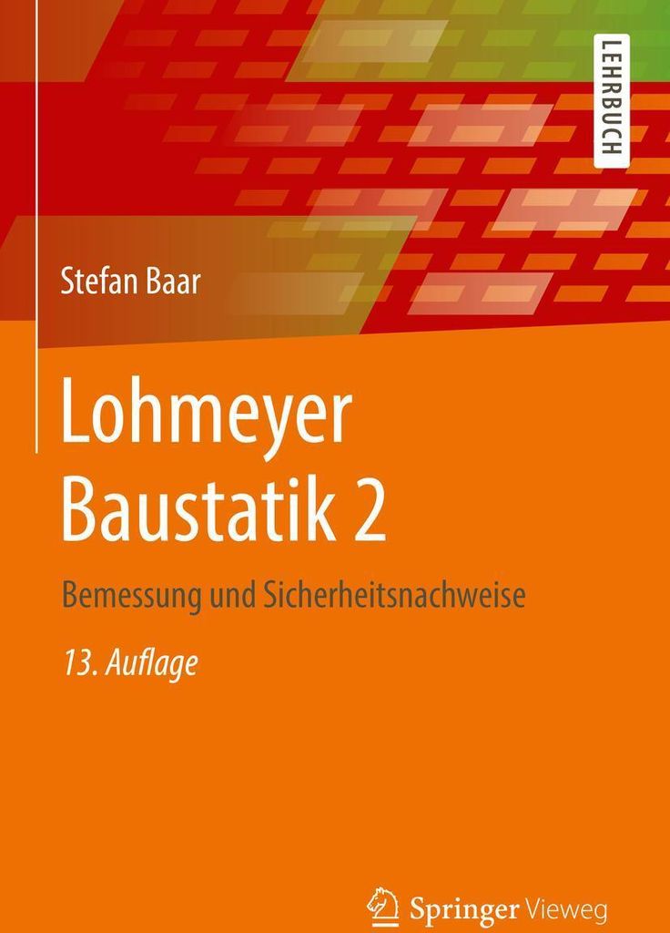 ISBN Lohmeyer Baustatik 2, Englisch, Hardcover, 609 Seiten