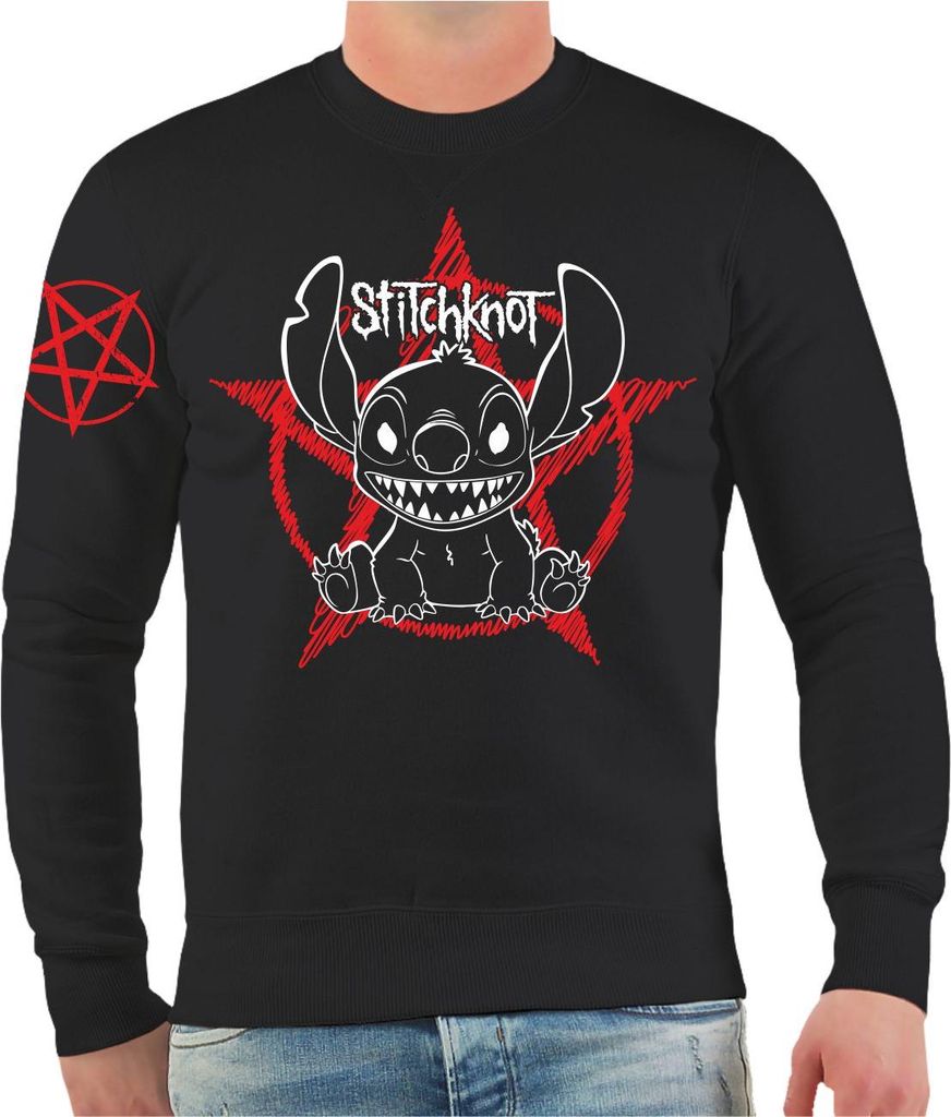 Herren Sweatshirt Stitchknot