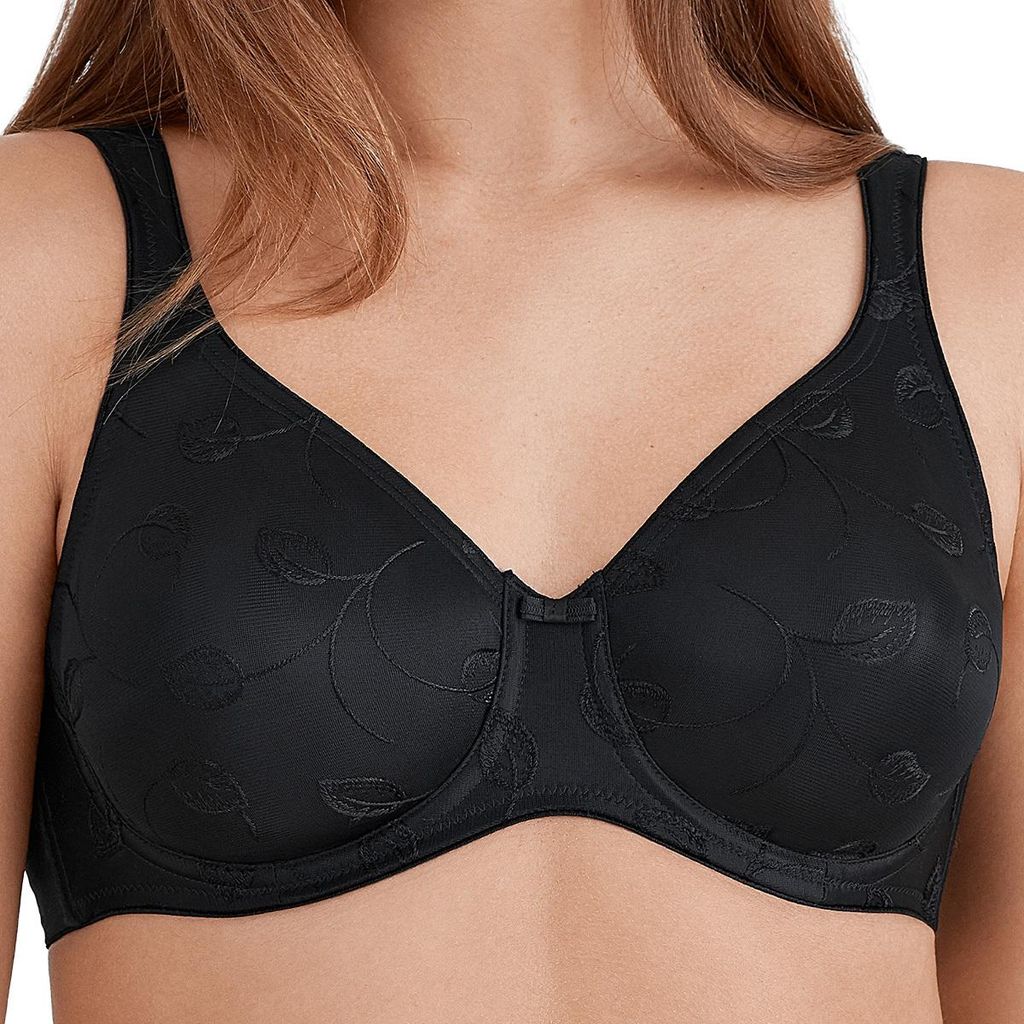 Felina Emotions Bügel-BH Angenehmes Tragegefühl durch nahtlose Cupverarbeitung, Entlastung der Schultern durch breite Träger, Mit einem edlen Ab...