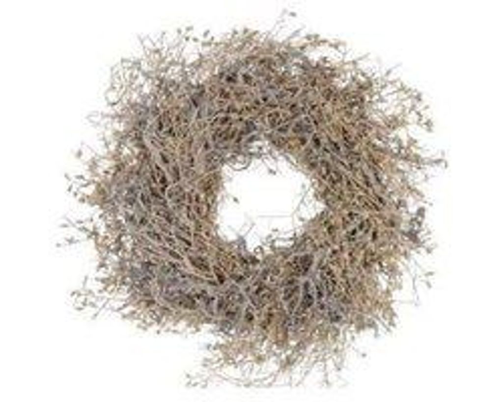 DBT Bonsaikranz "Wolkenkranz" Holz-Naturmaterialien Grau-Braun D 30cm H 9cm