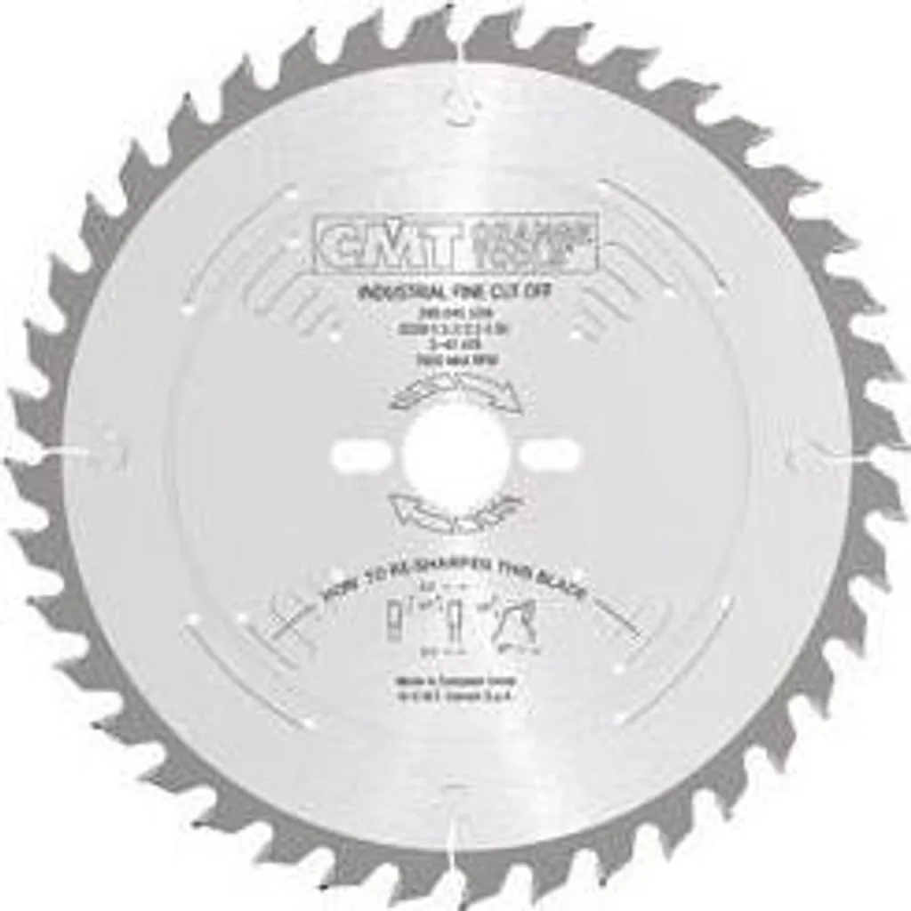 Scie à découper et tronçonner CMT 300mm Z48 pour bois tendre et dur