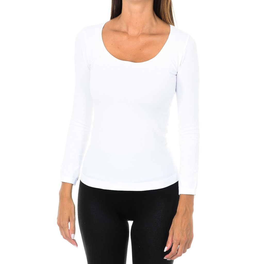 Intimidea Dakota 210397 Damen Langarm-Nahtloses T-Shirt