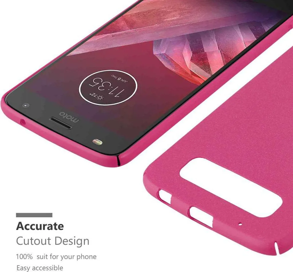 Tekcoo Custodia Antiurto Per Motorola Moto Z2 Play E Z2 Force - Cover Ibrida A Doppio Strato Con Clip Da Cintura Girevole E Protezione Schermo Integrata