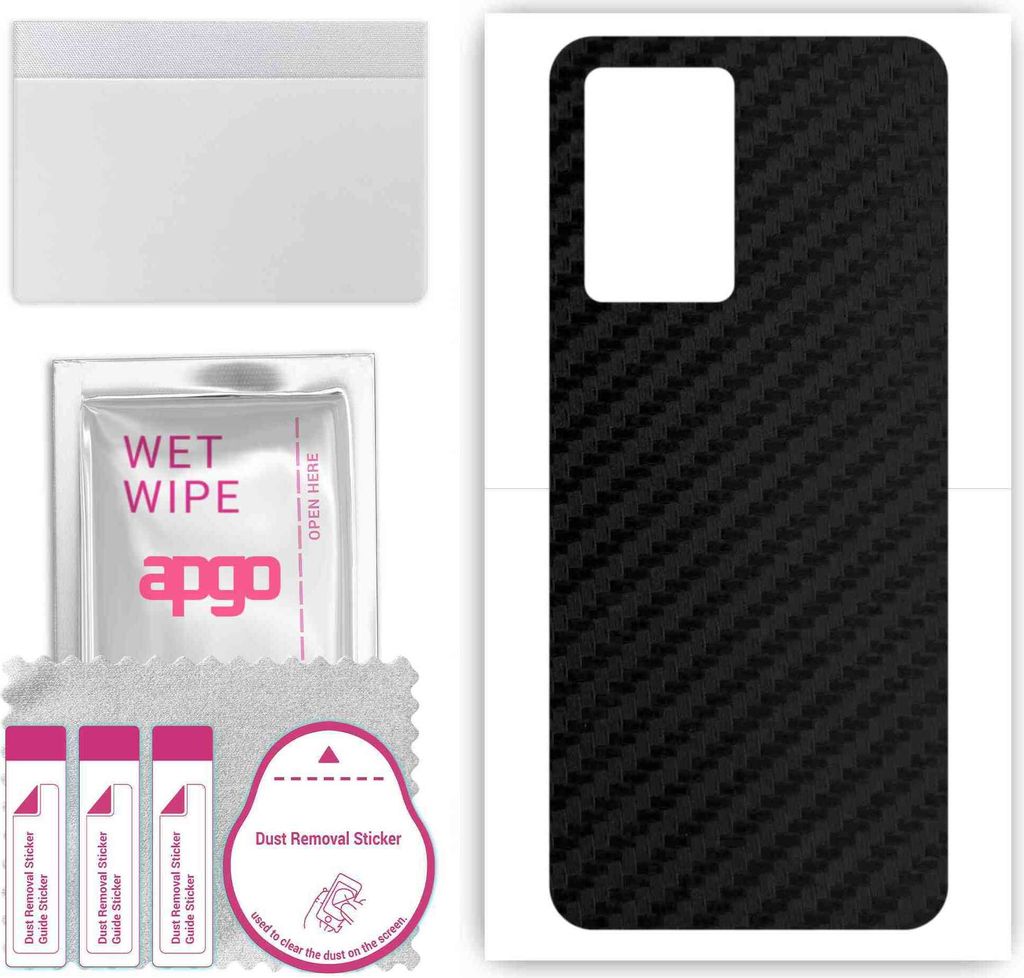 apgo Rückseite Schutzfolie, Skin, kompatibel mit Realme GT Neo3 RMX3560, Hinten Displayschutzfolie aus Vinylfolie, kratzfest, einfache Montage - S...