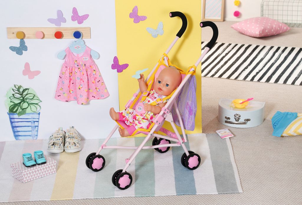 BABY BORN Kinderwagen mit Zubehörtasche Produktbild 6
