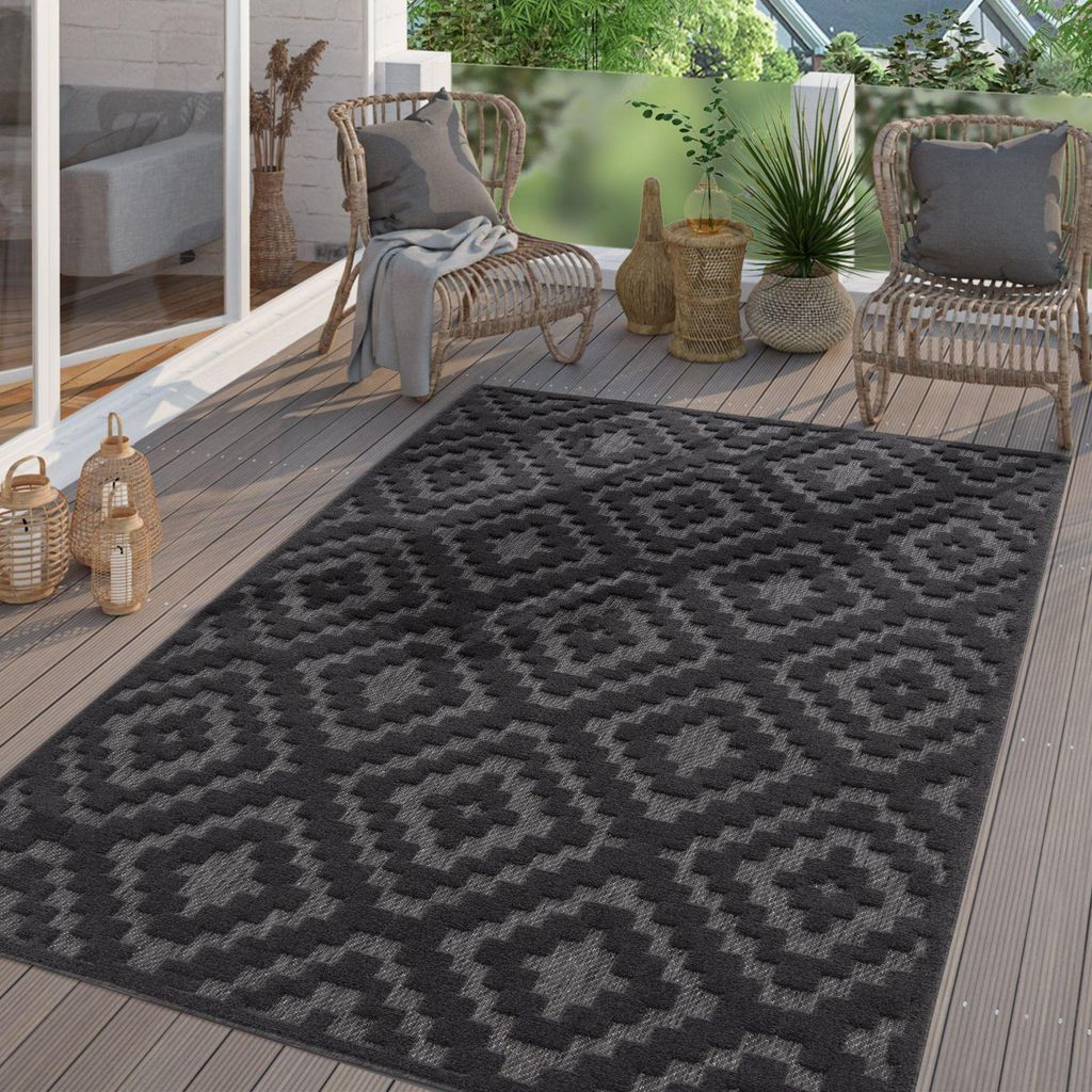 TT Home In-& Outdoor Teppich Wetterfest Balkon Küche Produktbild 