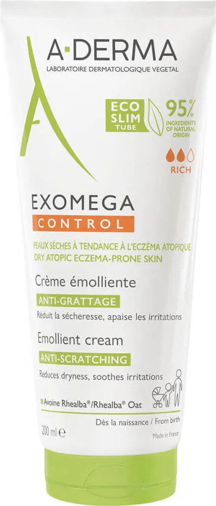 A-Derma Exomega Control Crema Emolliente 200ml