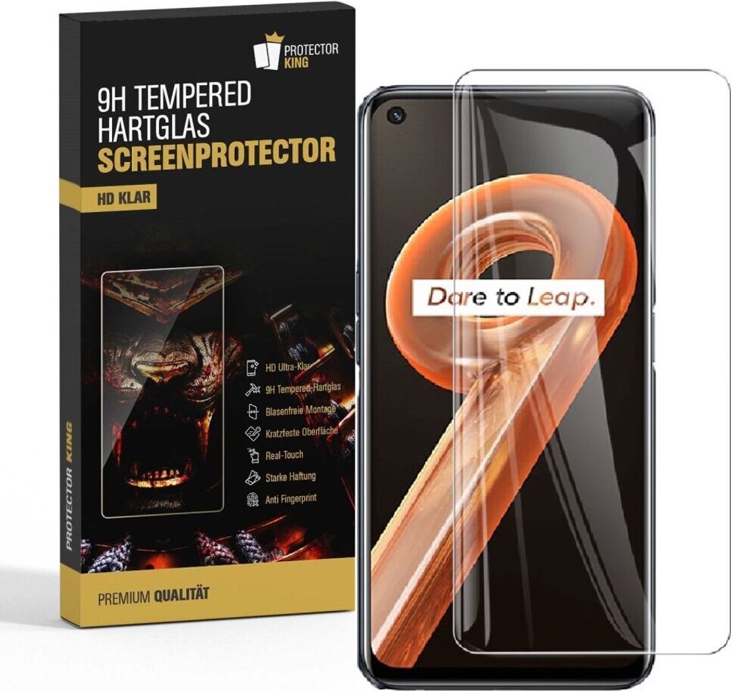 4x 9H Hartglas für Oppo Realme 9 Pro Plus Displayschutz Panzerfolie Schutzfolie Panzerglas Schutzglas Displayglas Tempered Glasfolie Sicherheitsgl...