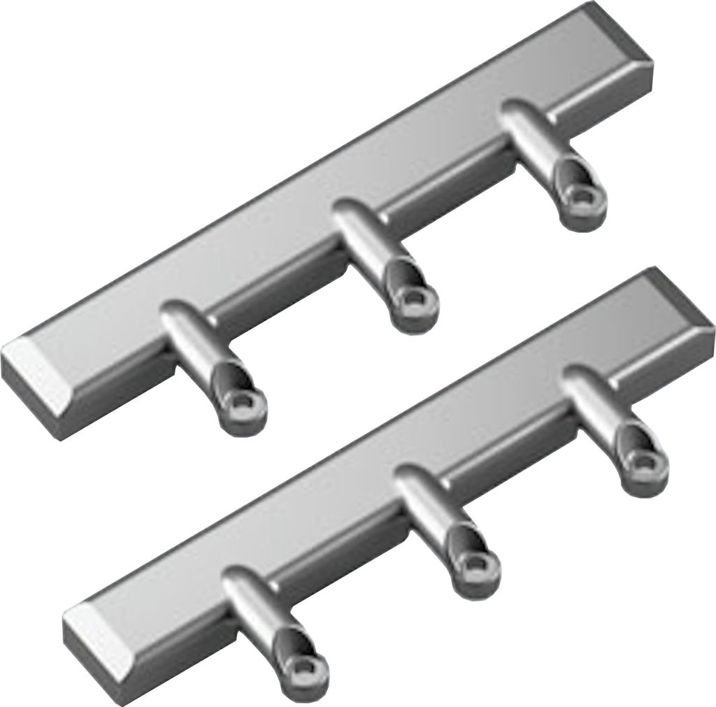 1 Satz Adapter für 20 mm Alurahmen, FREEflap, FREEswing u. FREEslide