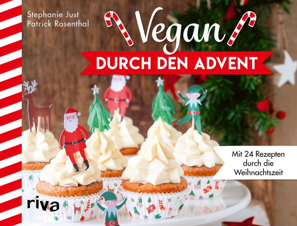 Veganer Adventskalender mit 24 festlichen Rezepten: Produktbild 