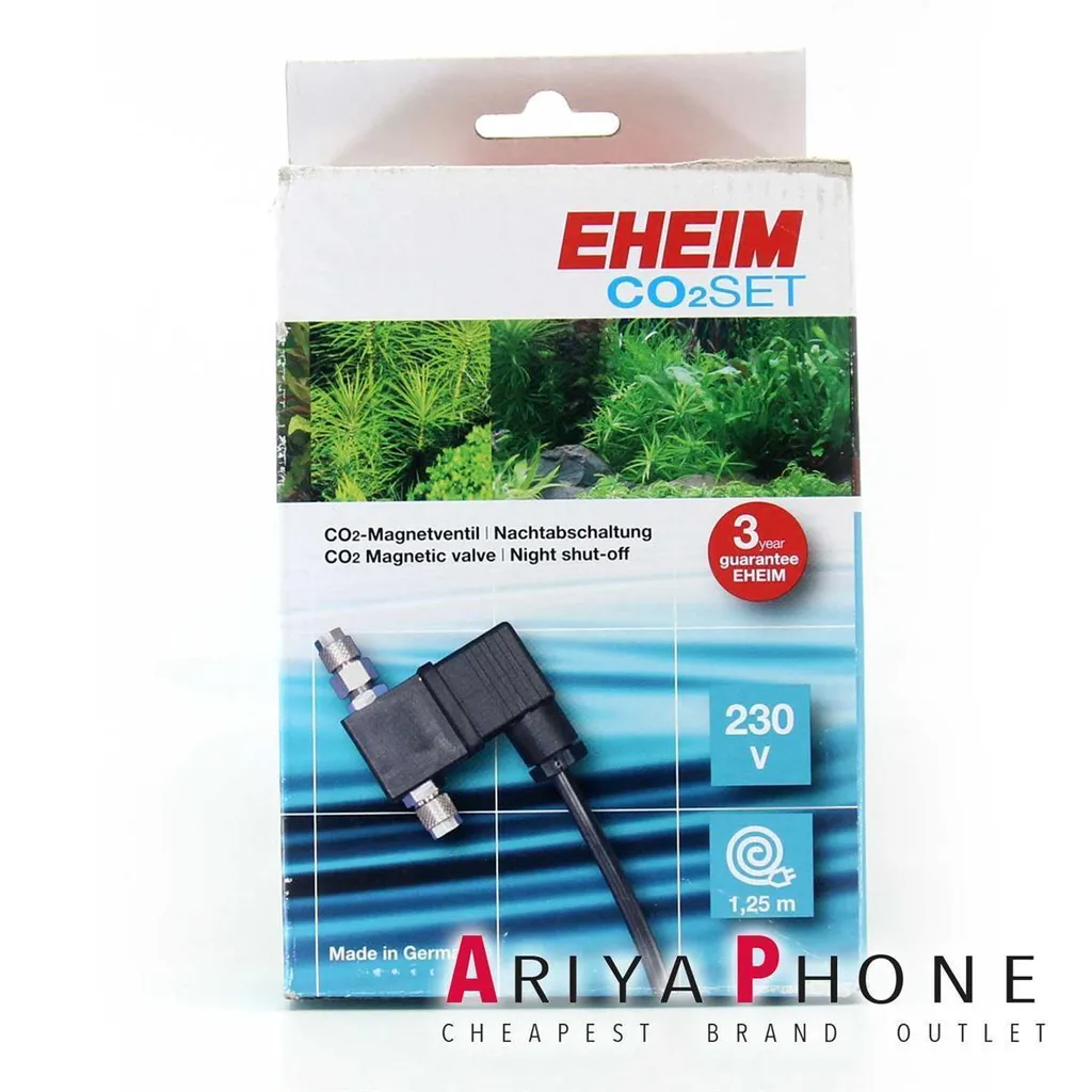 Électrovanne CO2 230V Silencieuse - Basse Consommation pour Aquarium - 2