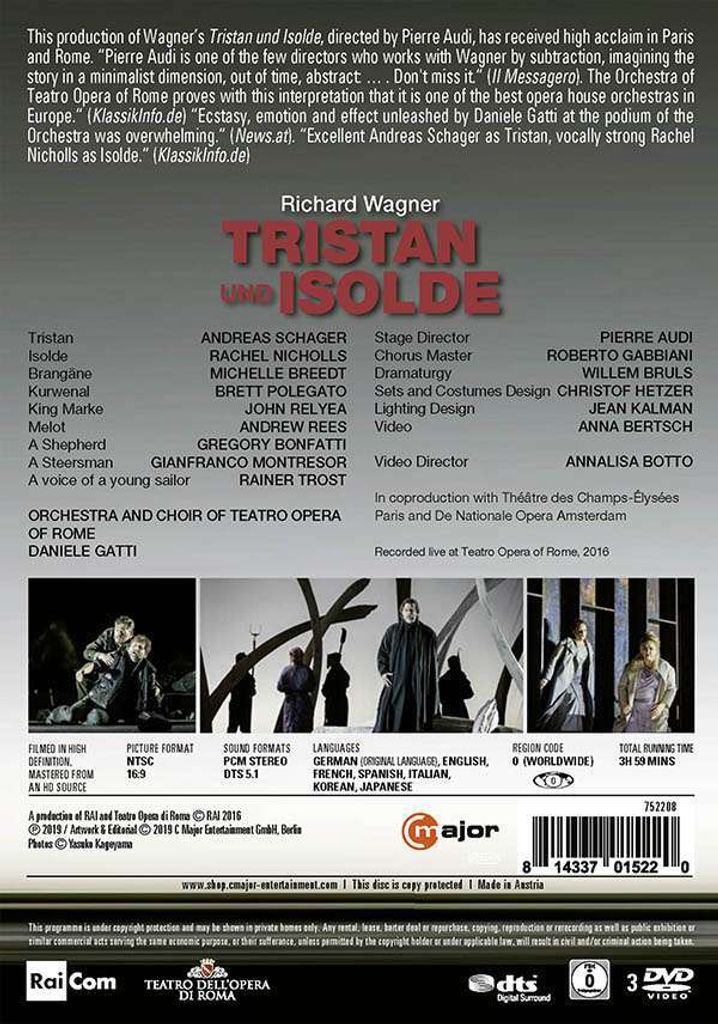 Schager/Nicholls/Relyea/Gatti, D: Tristan und Isolde