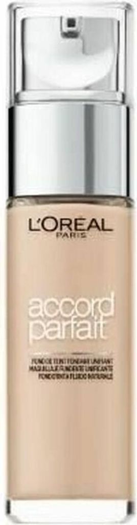 Base de Maquillaje Fluida L'Oreal Make Up Accord Parfait No 1.R (30 ml)