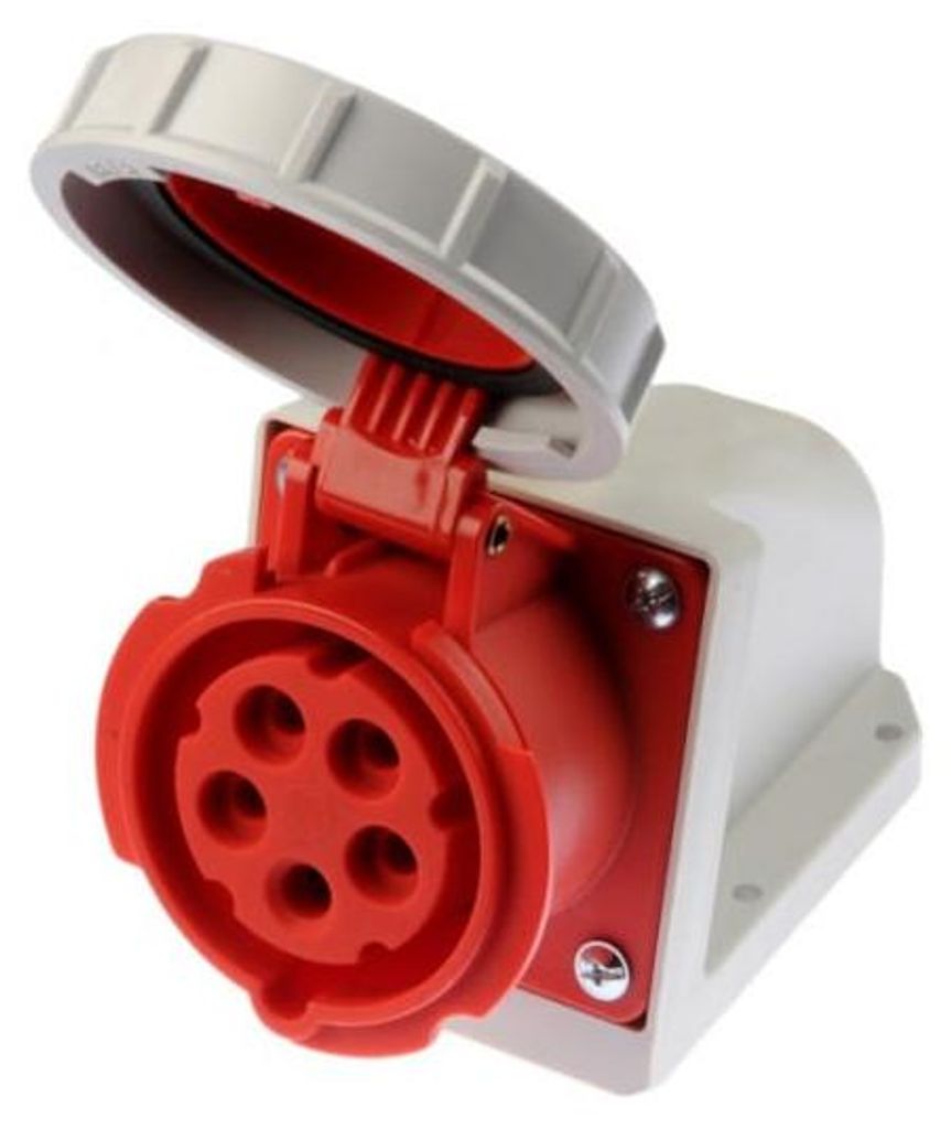 Presa a muro PCE 16A 5p 6h IP67 Immagine del prodotto 