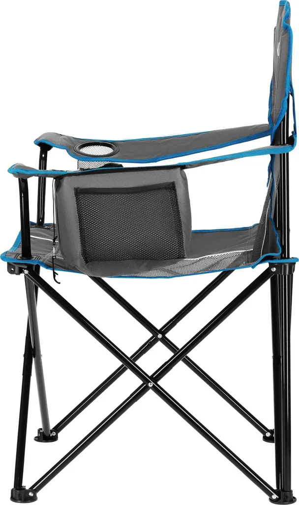 Chaise de randonnée ultra compacte NC3706 - Structure légère en acier gris