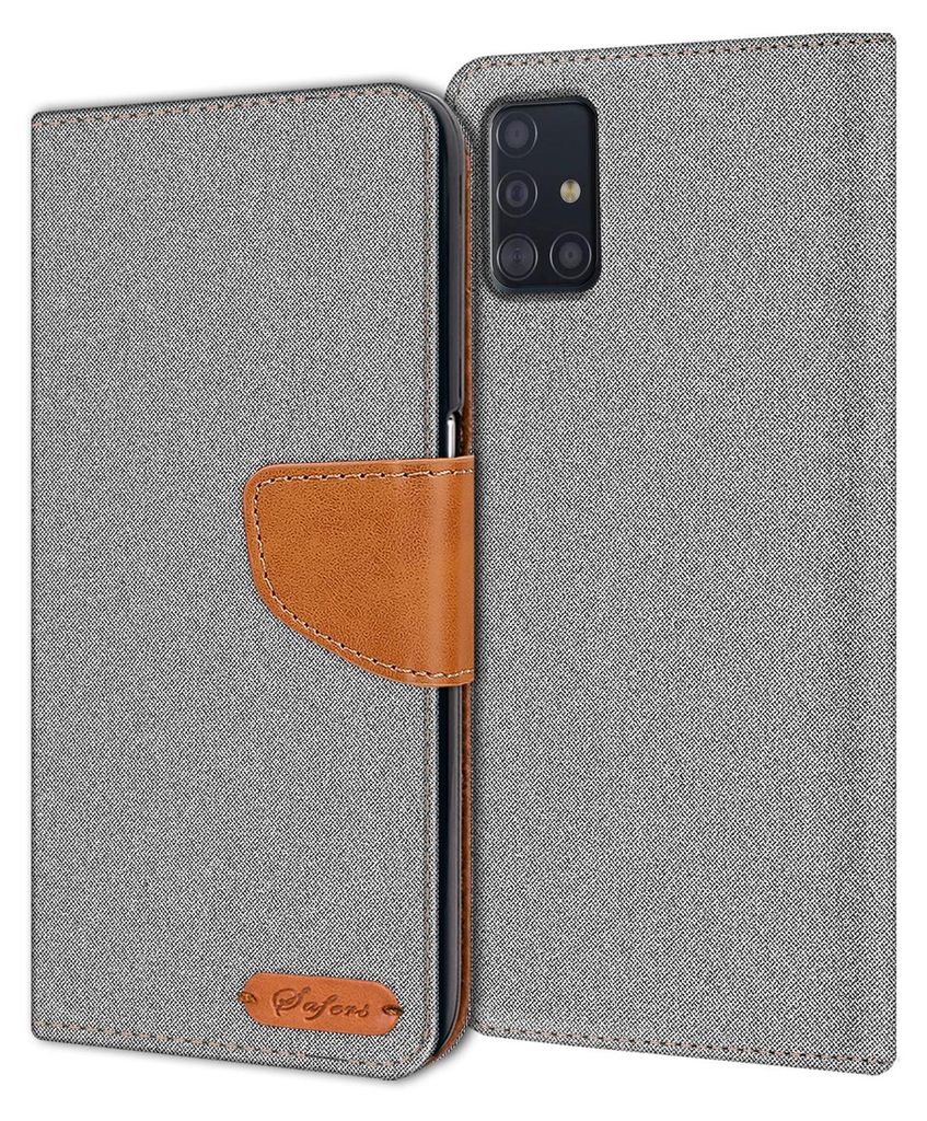 Handy Hülle Samsung Galaxy A51 Tasche Wallet Flip Case Produktbild 