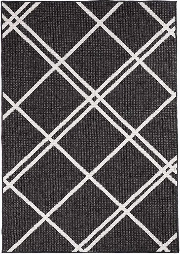 Tapis de balcon réversible EX1 DOBLI - Idéal pour salon de jardin Kelim