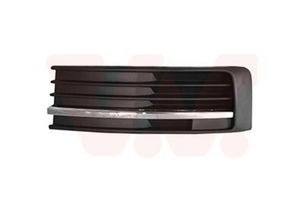 VAN WEZEL Lüftungsgitter Grill Stoßfänger für VW Transporter VI Bus (SGB, SGG, SGJ) ohne Loch/Löcher für Einparkhilfe