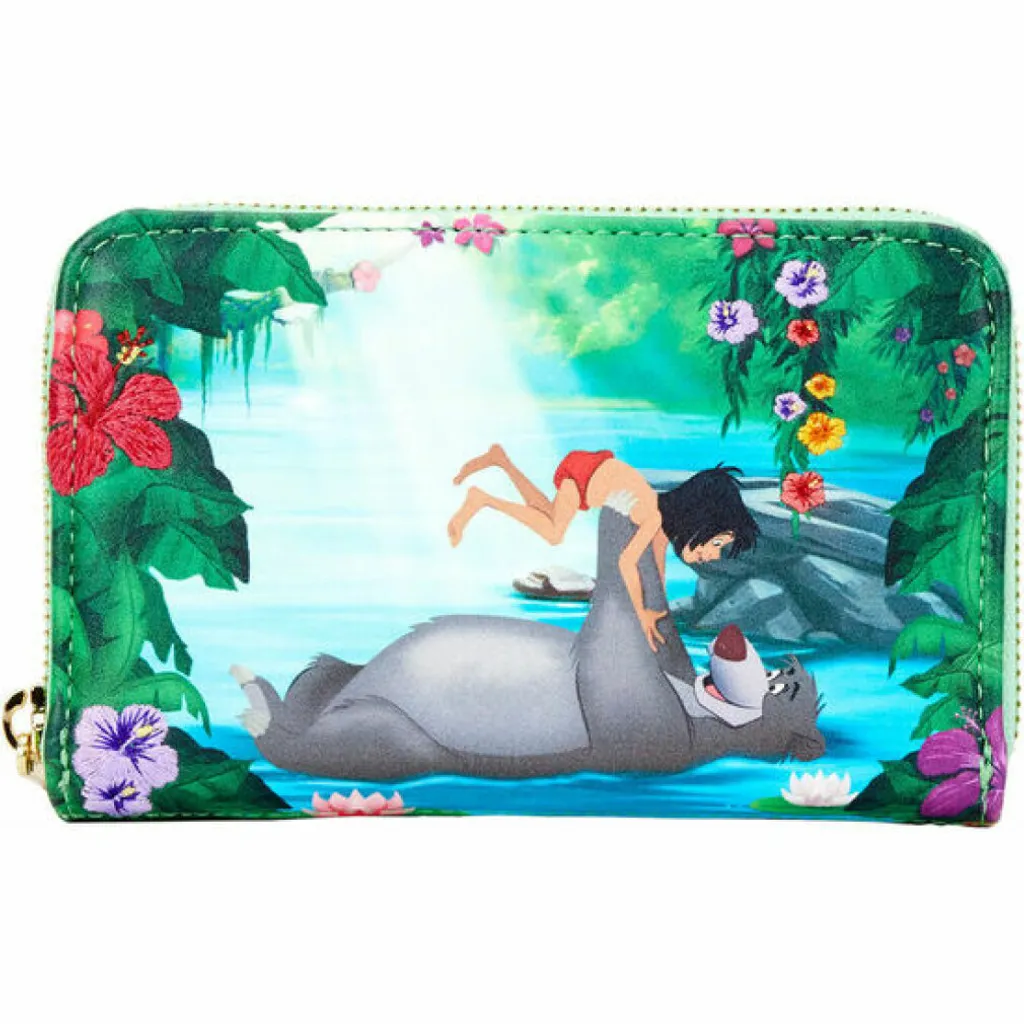 Portefeuille Loungefly Disney Livre de la Jungle en Cuir Synthétique