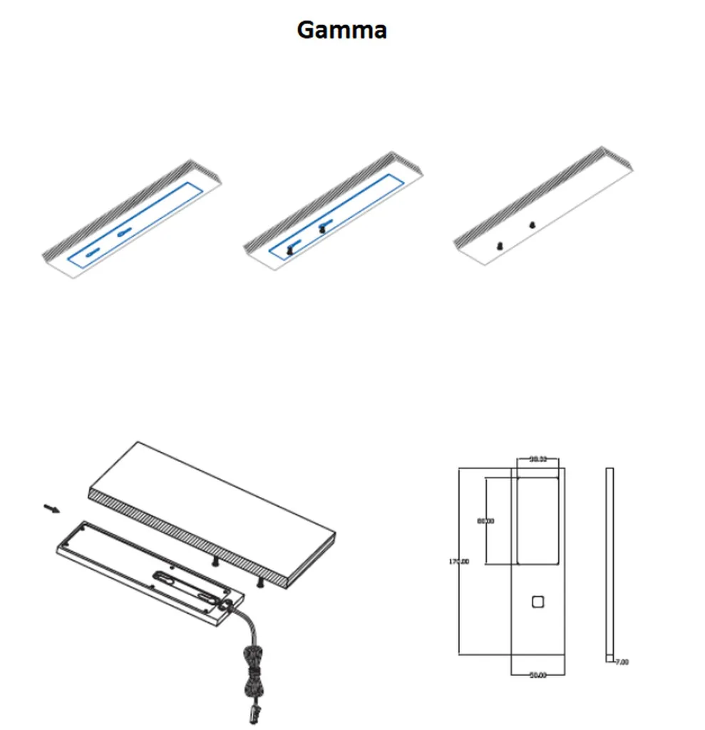 Guida al Ricambio Lampada LED Gamma Noir 4W Dimmerabile per Cucina - 3
