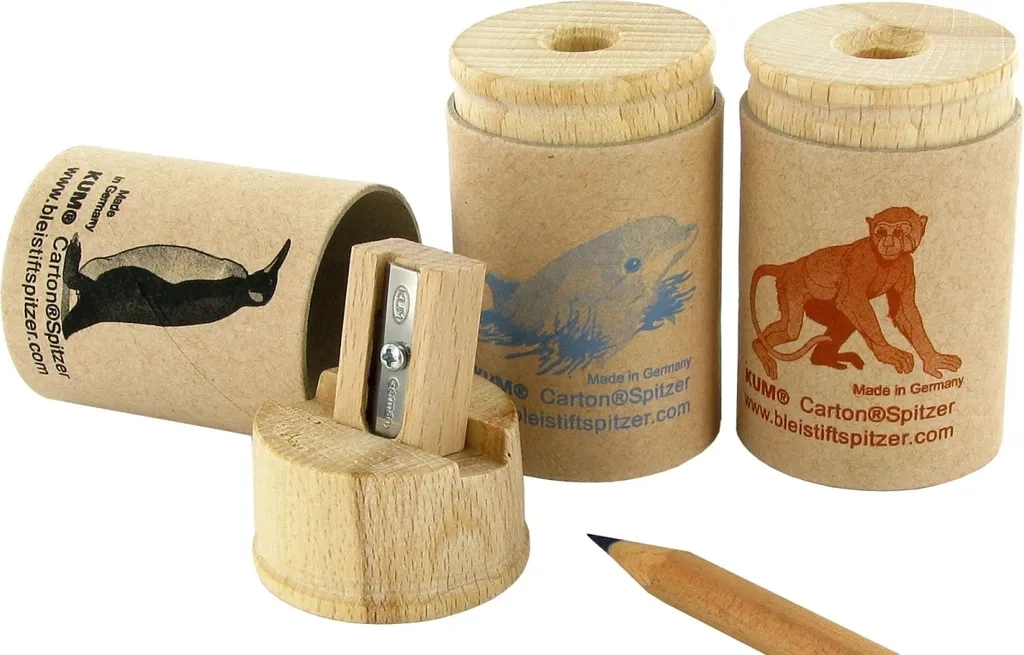 Pot à crayons Öko 1 en bois designs assortis lot de 20 pièces bureau