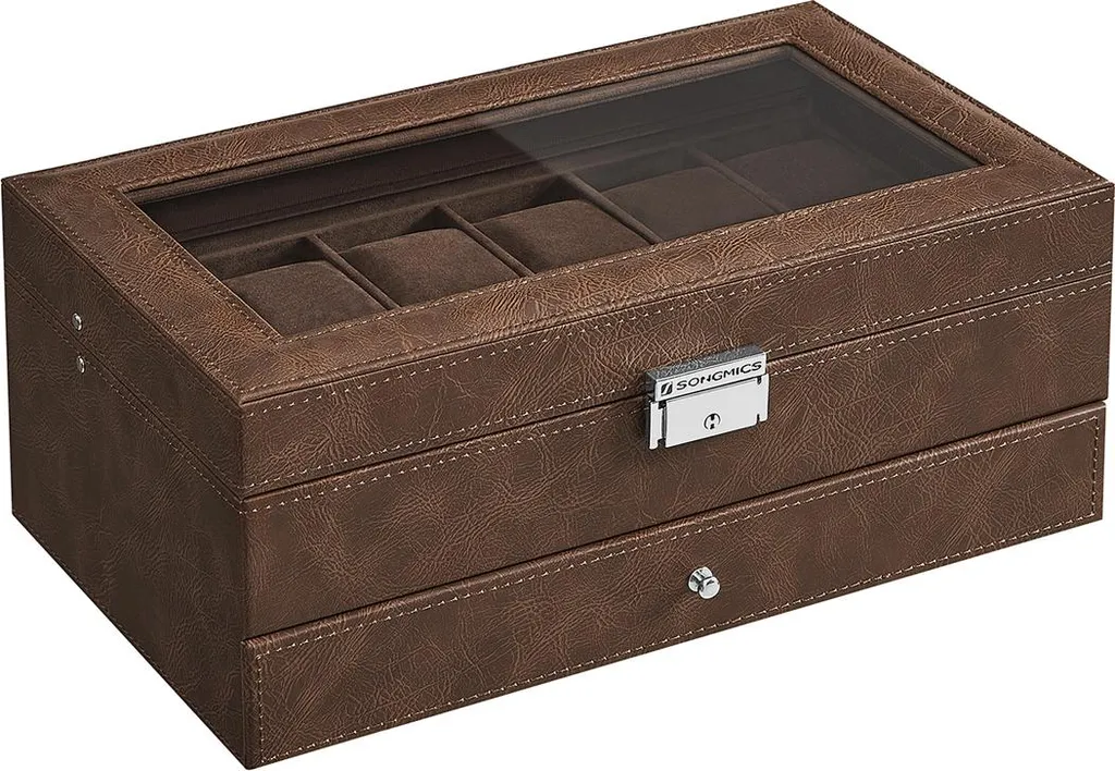 Custodia Orologi Professionale con Cassetto | Protezione Totale
