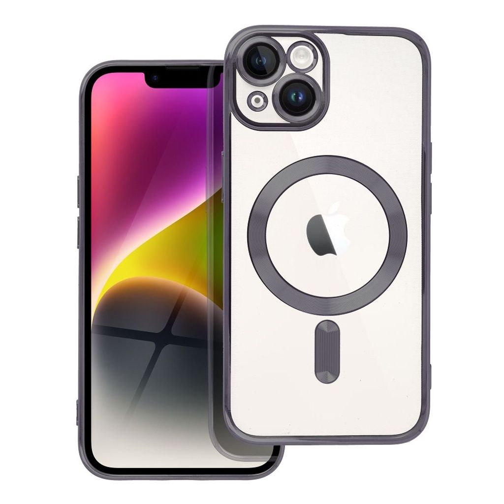 ELECTRO MAG COVER Handyhülle kompatibel mit MagSafe passend für IPHONE 14 schwarz