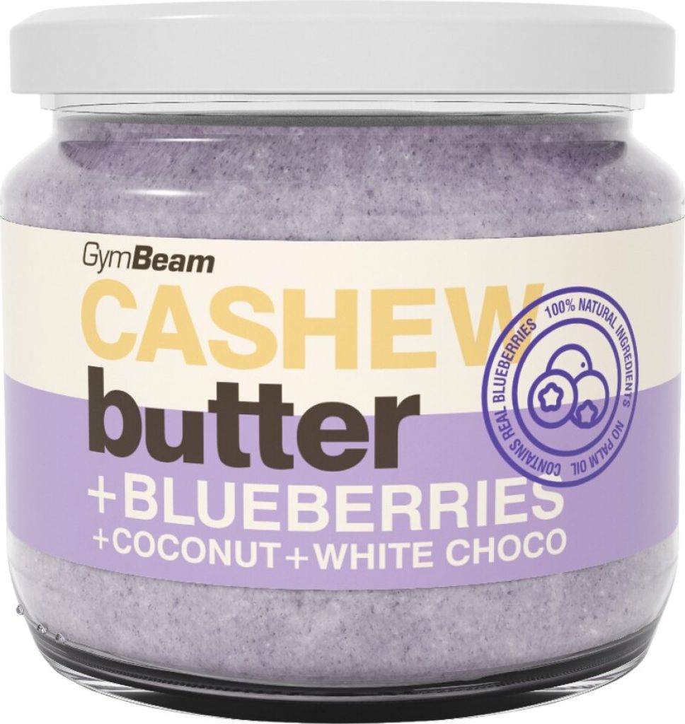 GymBeam | Cashew Butter with Coconut , White Choco and Blueberries